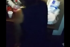 Blow-out girl Drunk Showing ass