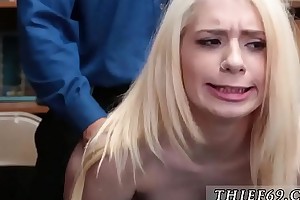 Blonde milf anal dildo and uncompromisingly Lilliputian teen Attempted Thieft