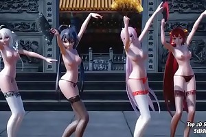 Hentai Big Tits Group Morose Dance